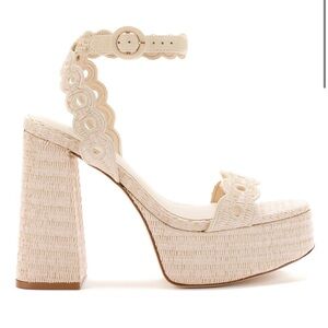 Larroude Dolly Platform Heels